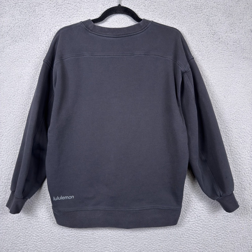 lululemon athletica Charcoal Gray Crewneck Sweatshirt